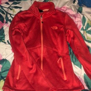 Size Small Orange north face fleece